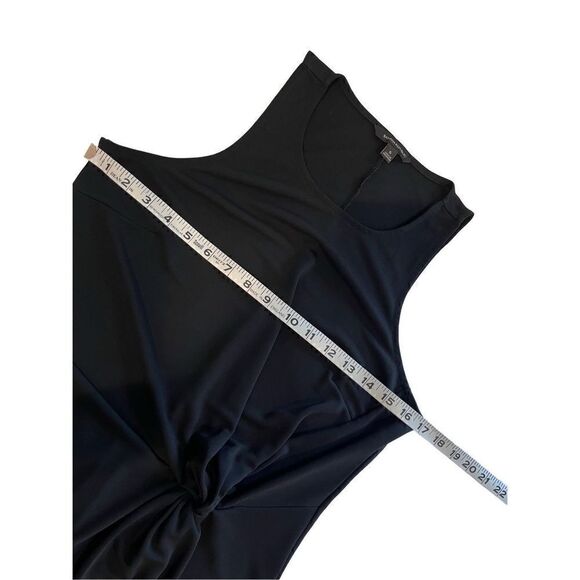 Banana Republic black sleeveless twist front blouse - S - Picture 6 of 7